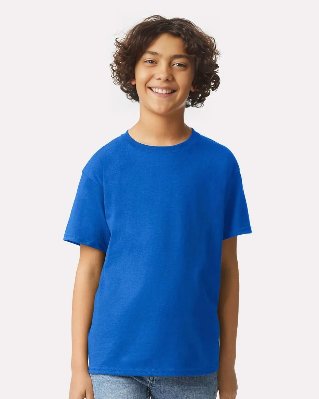 Gildan® Ultra Cotton Youth Crewneck Short Sleeve T-Shirt Perfect for School, Sports & Custom Printing Cotton Tee